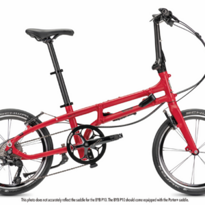 TERN Faltrad "BYB P10" Mod. 24, Unisex, 20", satin metallic red, 10-Gang SHIMANO "Deore"