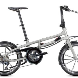 TERN Faltrad "BYB S11" Mod. 24, Unisex, 20", matte silver / mirror, 11-Gang SHIMANO "Ultegra"