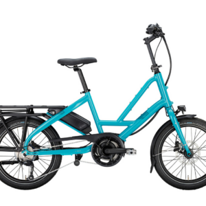 TERN Elektro-Kompaktrad "Quick Haul D9" Mod. 24, Unisex, 20", beetle blue / sea, 9-Gang SHIMANO "Altus"