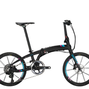 TERN Faltrad "Verge X11" Mod. 24, Unisex, 20", satin black / blue / magenta, 11-Gang SRAM "X1"